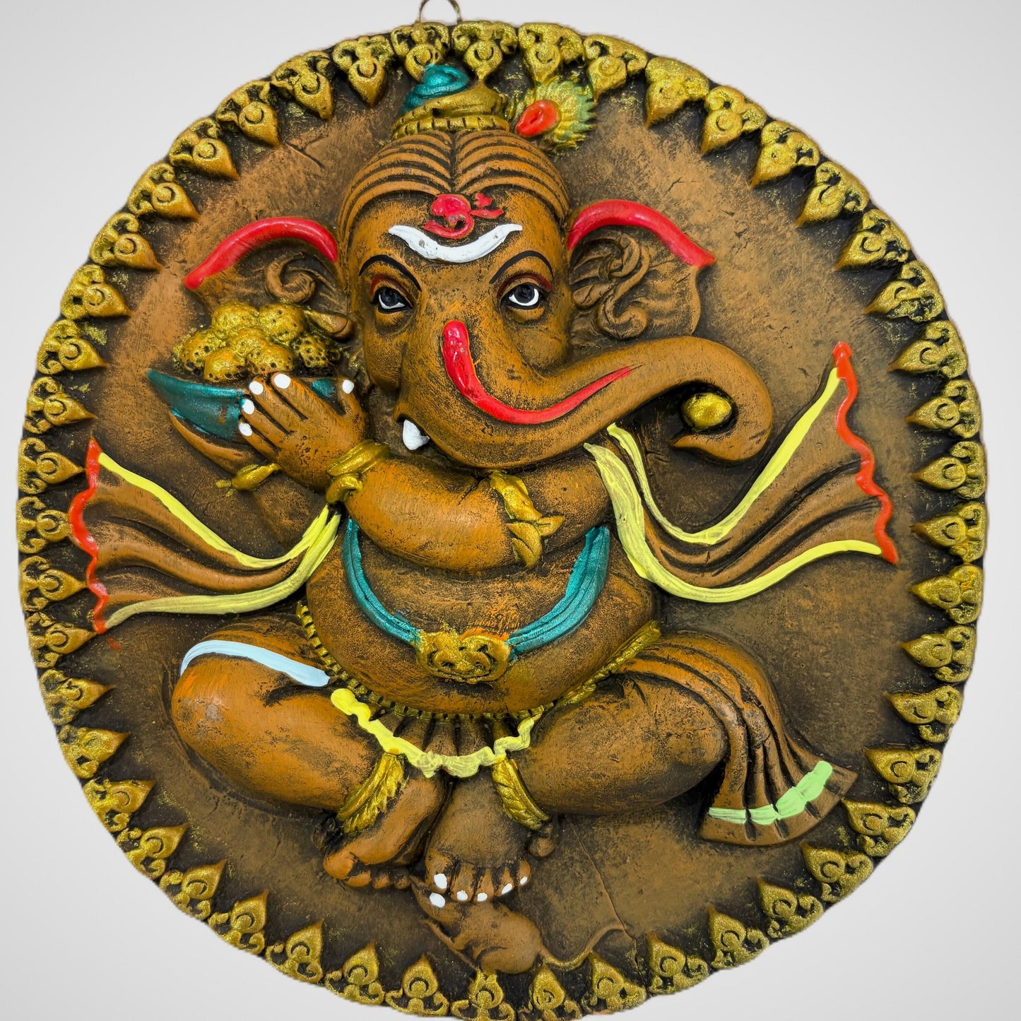 Terrakotta Lord Ganesha Wall Hanging