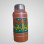 Earthenware Clay Water Bottle- Green Design